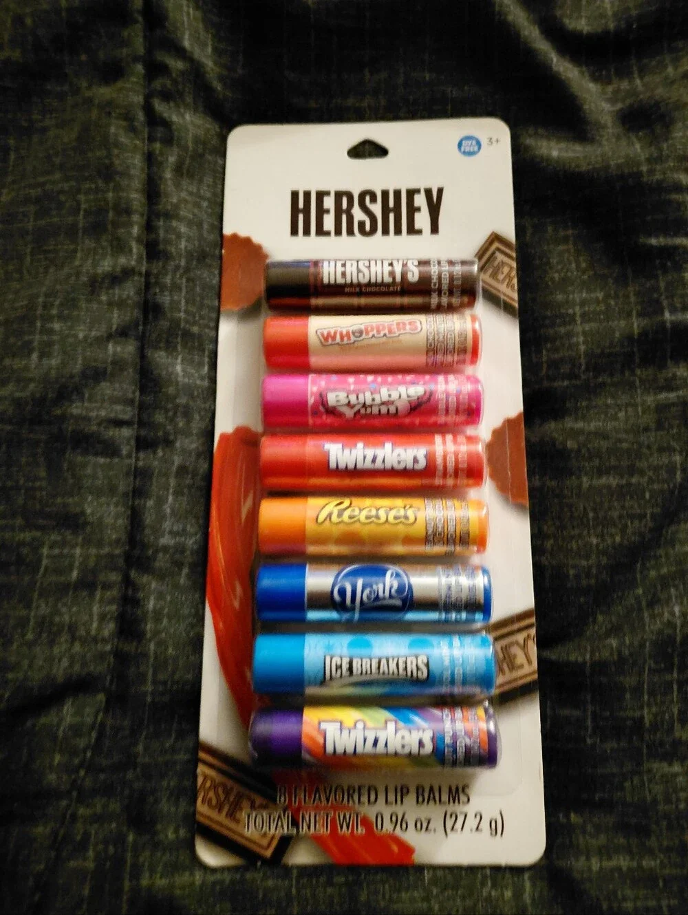 Hershey Flavored Lip Balm Set - Assorted Colors